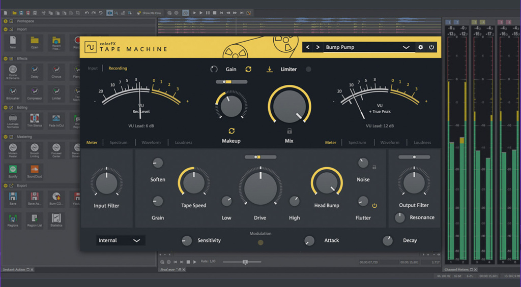 Magix Sound Forge Pro 18 Effects.