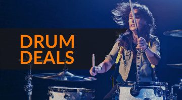Save up to 33% for Drum Deals from DW PDP, Mapex, and more!