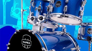 Mapex Comet drum kits are both budget-friendly and hard-rocking
