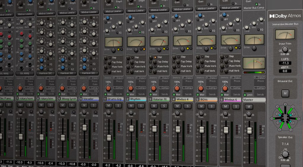 Harrison Audio Mixbus 10 Mixer