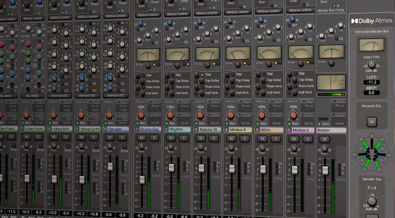 Harrison Audio Mixbus 10 Mixer