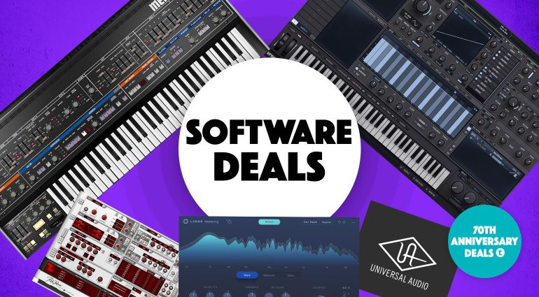 Thomann Software Deals: Cherry Audio, Rob Papen, UAD & more!