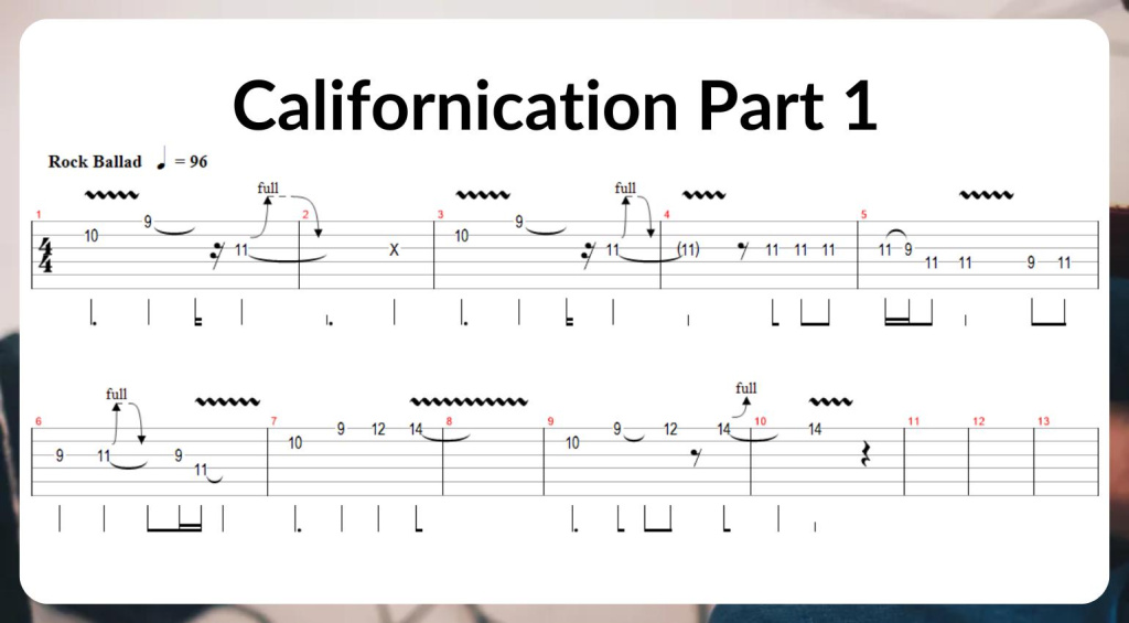 RHCP TAB gearnews