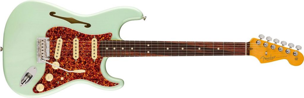 Limited Edition American Professional II Stratocaster Thinline Surf Green