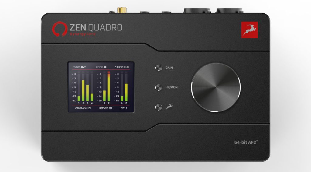Antelope Audio Zen Quadro Synergy Core Top View