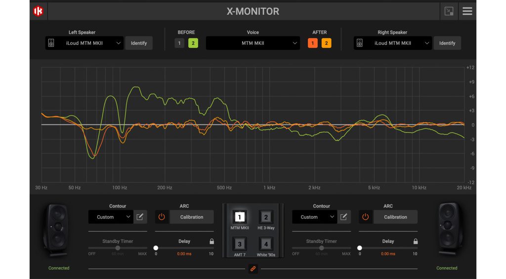 The X-MONITOR software known from the Precision series now also supports iLoud MTM MKII