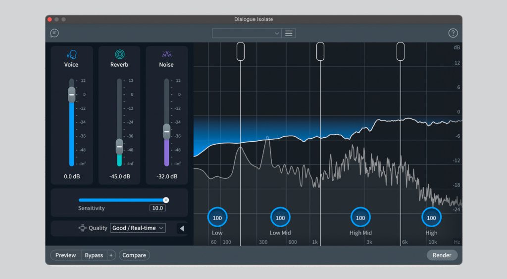 iZotope RX 11 Dialogue Isolate