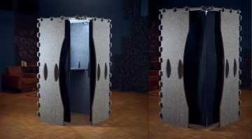 Transform your Home Studio with the t.akustik PET Vocal Booth