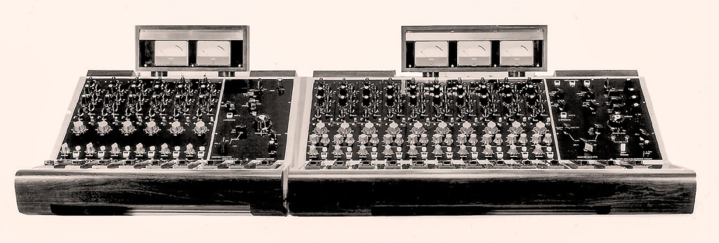 transistor-based Neve console, 1964