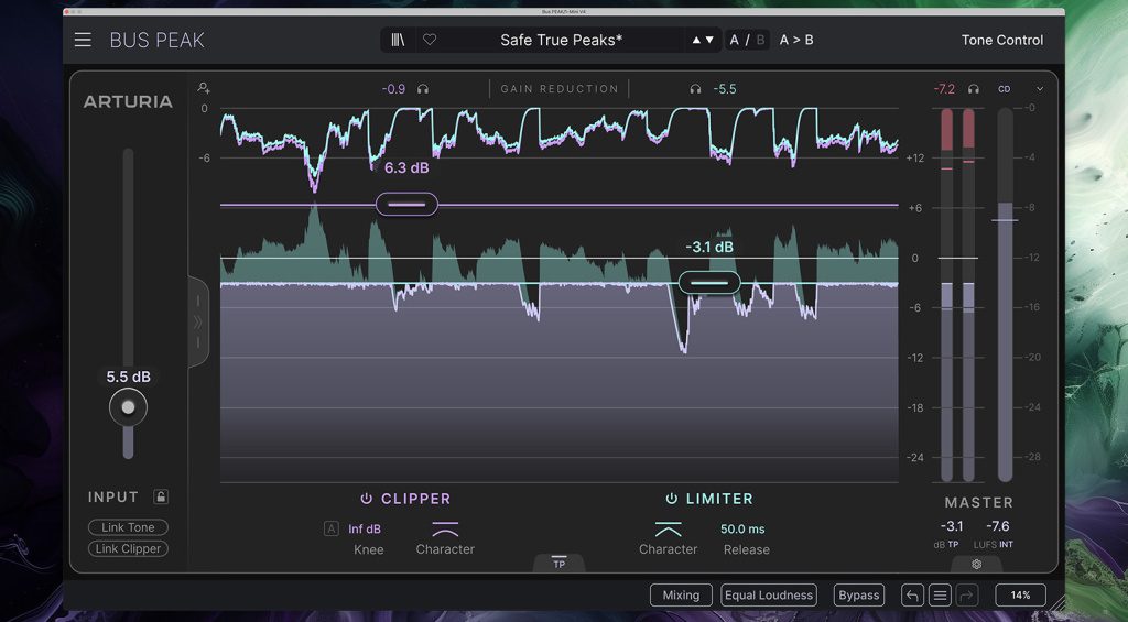 Arturia Bus Peak