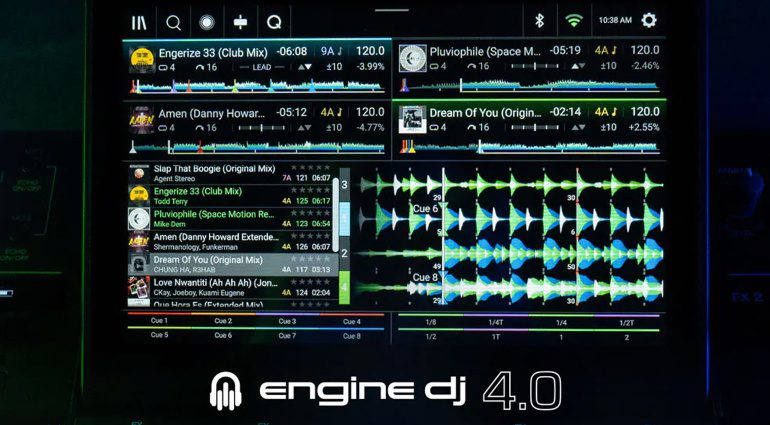 Denon Engine DJ Revs Up to Version 4.0