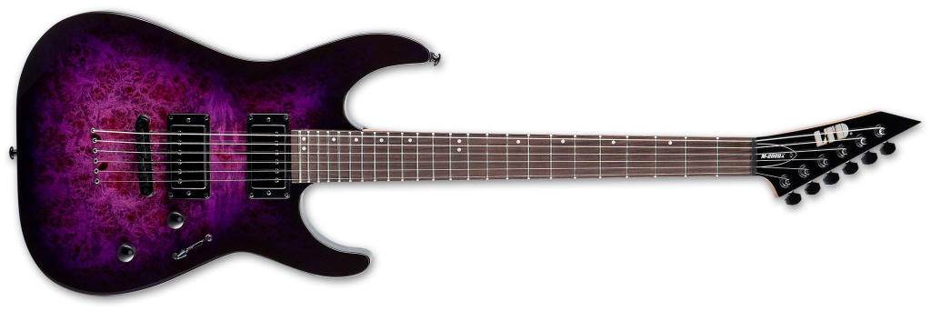ESP LTD M-200DX in purple burst