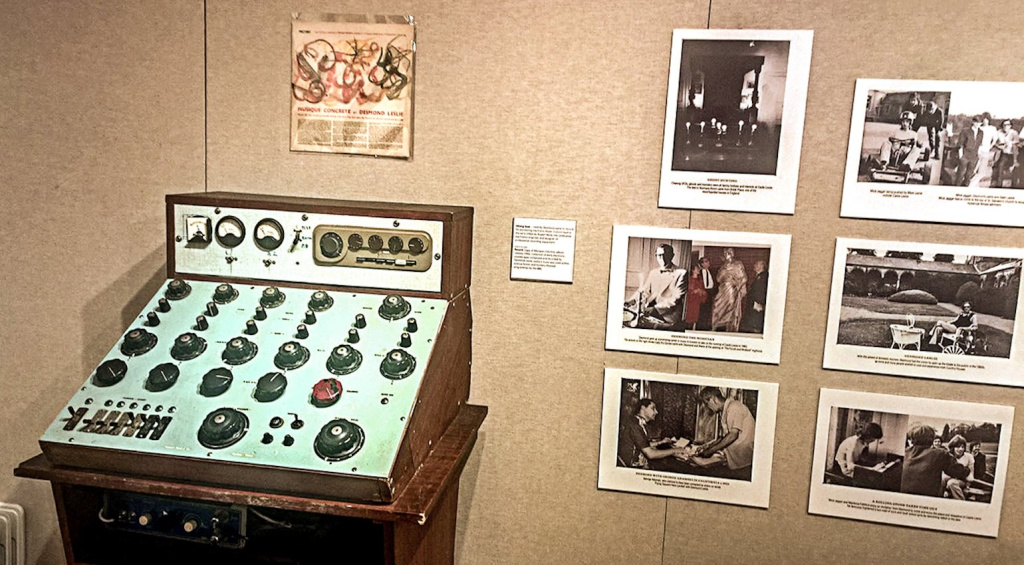 Desmond Leslie display at the Armagh County Museum