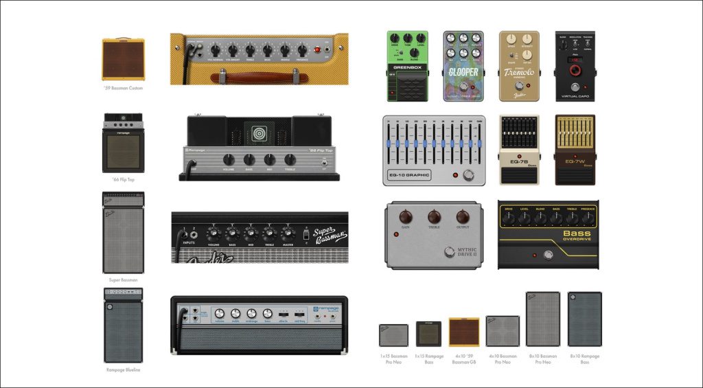 Fender Tone Master V1.4 Firmware: New amps, effects and cabinets