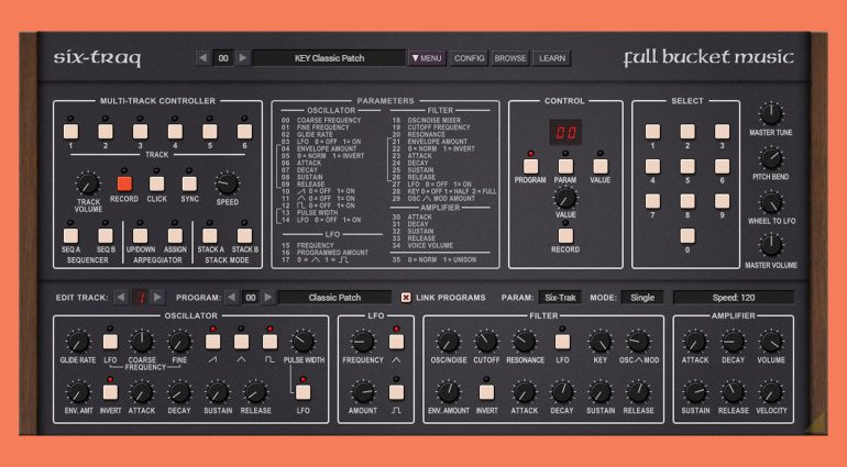 Full Bucket Music Six-Traq: FREE Soft Synth