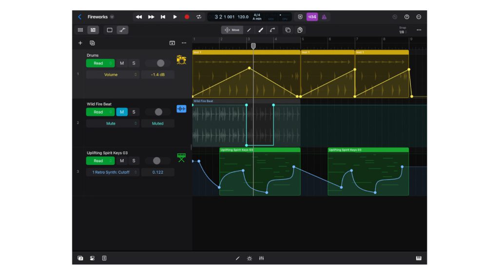 DAW Automation: Logic Pro for iPad