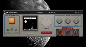AudioThing Moon Echo: Free Hainbach plug-in for cool space delays