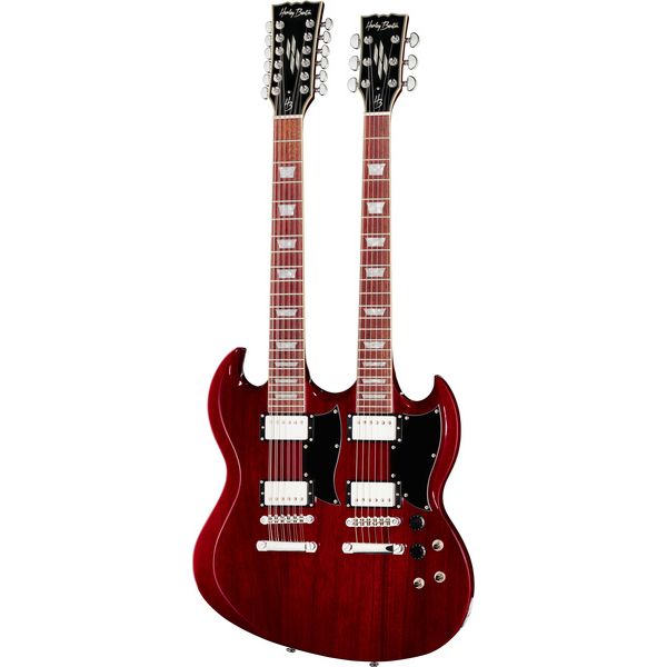 Harley Benton DC-Custom II 612 Cherry