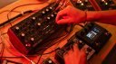 Moog Labyrinth in performance west coast synthesis