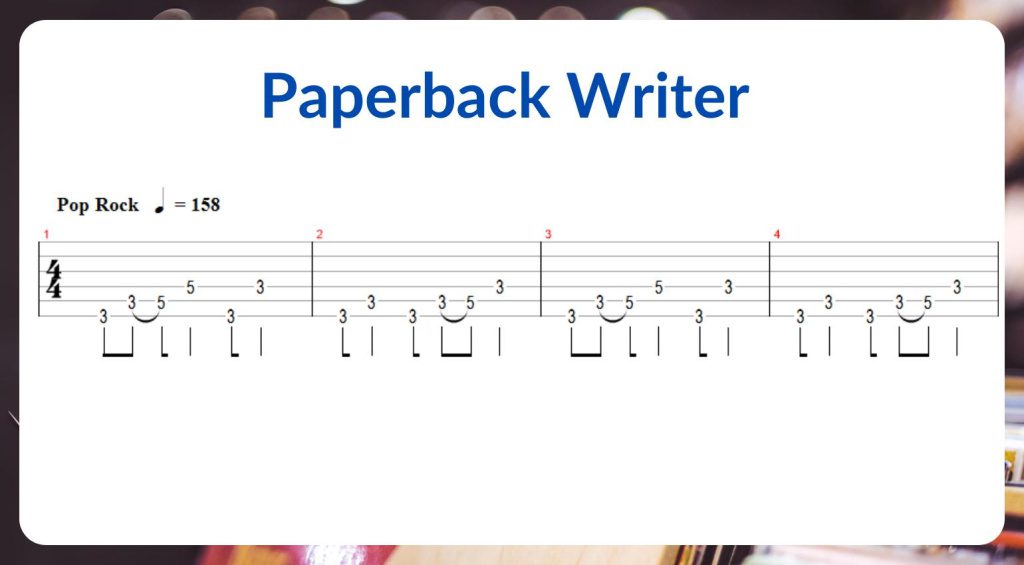 Beginner Beatles TAB 