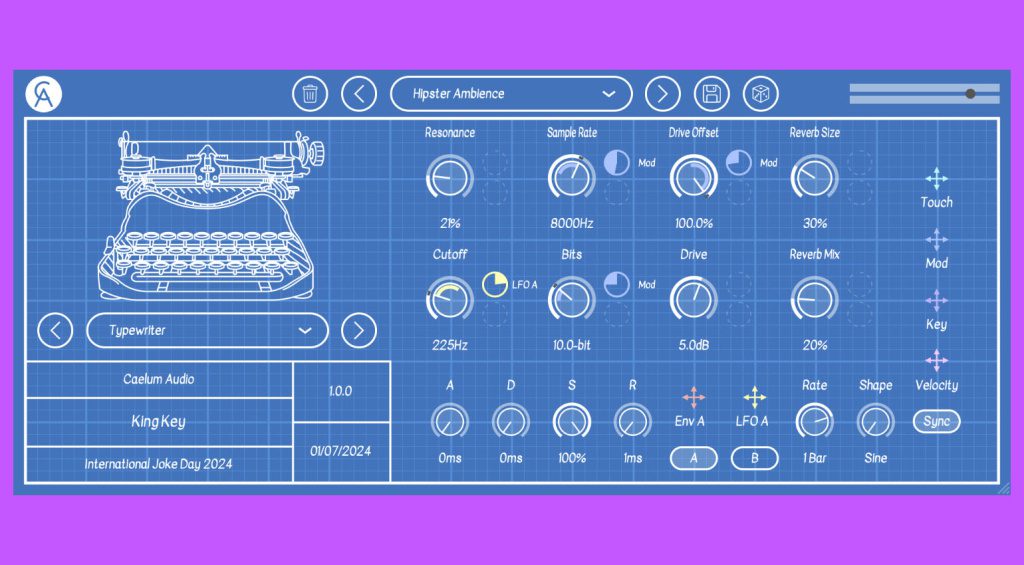 Caelum Audio King Key