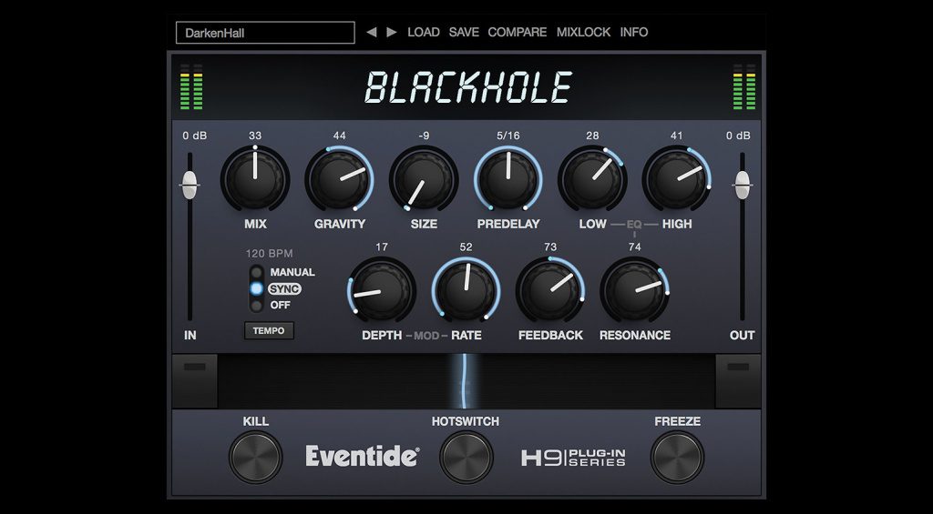 Best Reverb Plugins: Eventide Blackhole