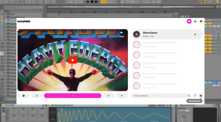 Samplette gets you the most exotic samples and sounds from YouTube