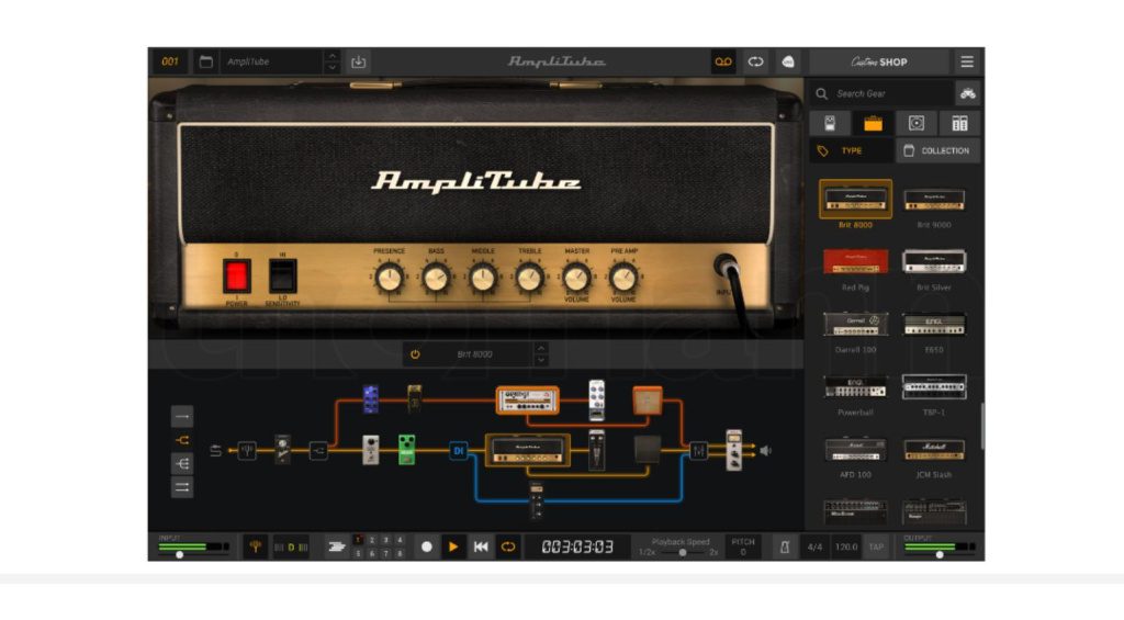 Plugins de guitarra AmpliTube 5 