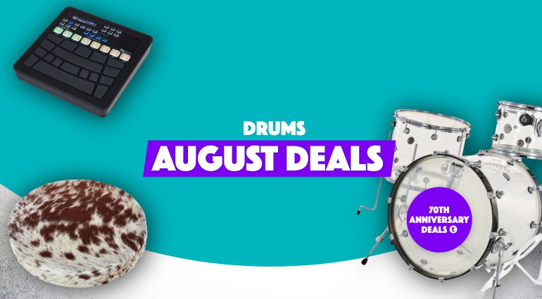 Drum & e-Drum Deals: Thomann’s 70th Anniversary in June 2024!