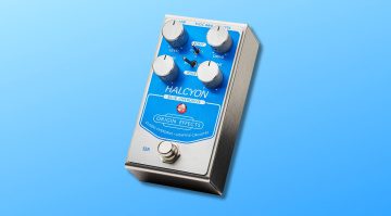 Halcyon Blue Overdrive Pedal