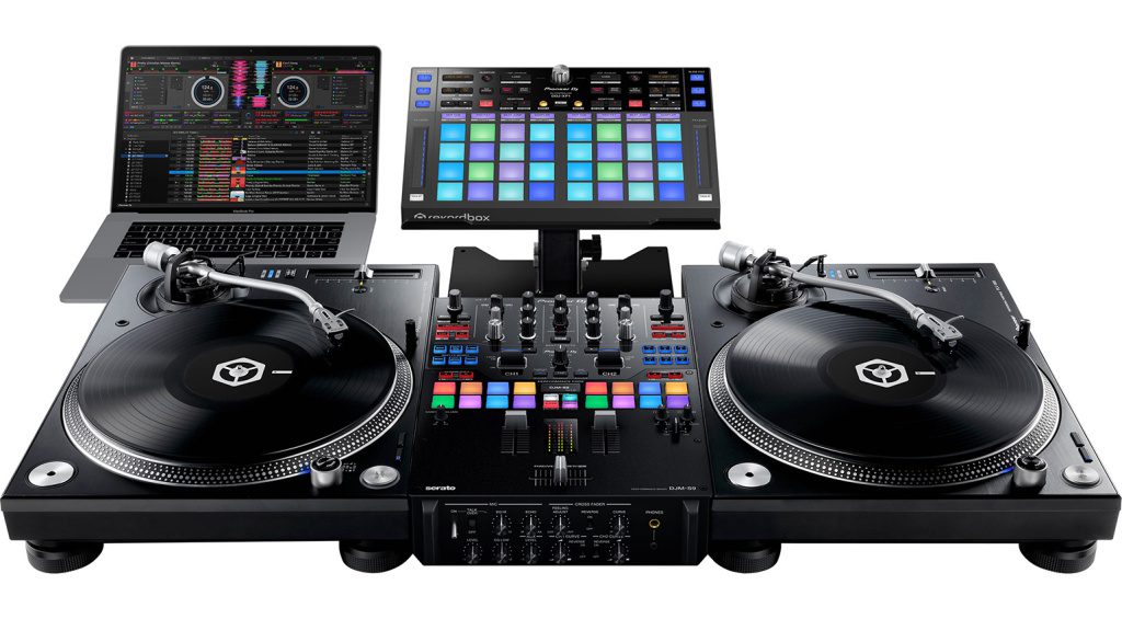 Pioneer DJ DVS setup