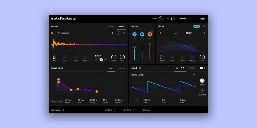 AIR Music Technology AIR Sub Factory