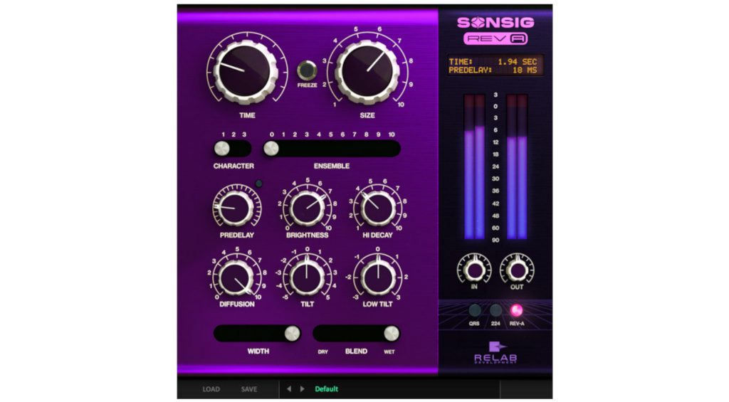 Best Reverb Plugins: Relab Development Sonsig Rev-A