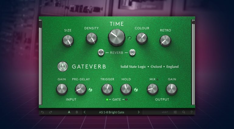 SSL GateVerb Takes You Back To The '80s