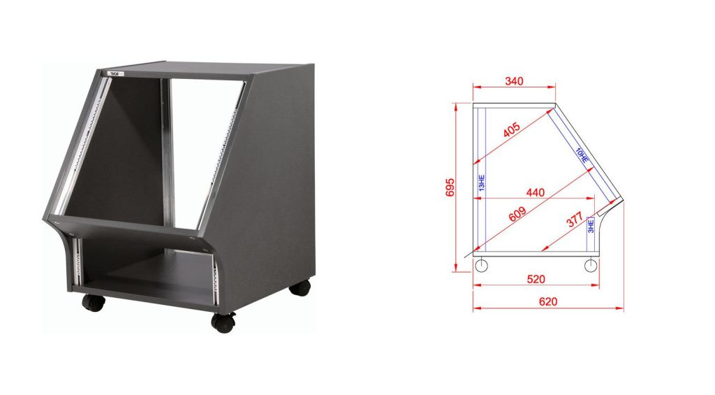 Thon Studio Side Rack XL 10U