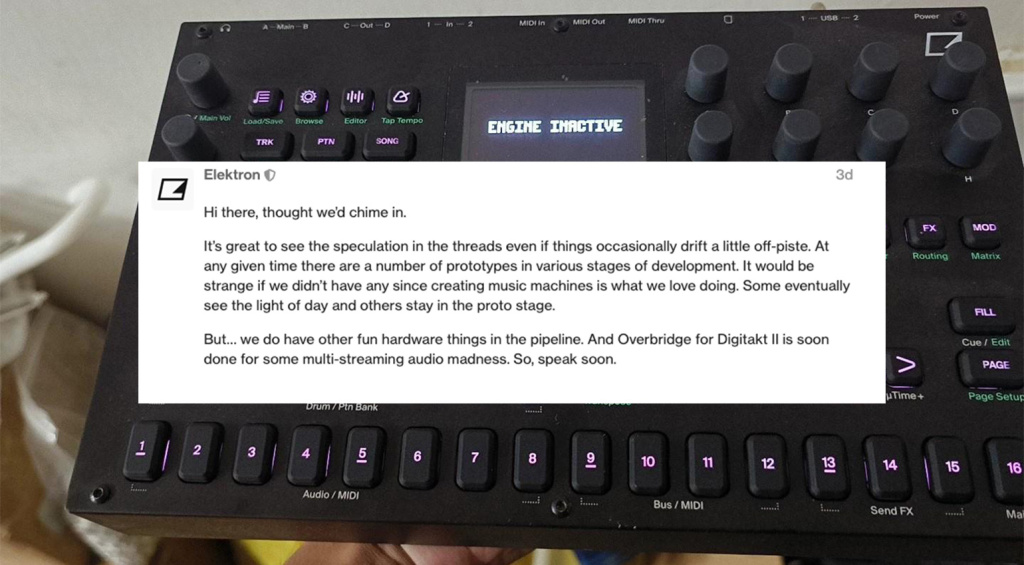 Elektron Tonverk update teaser