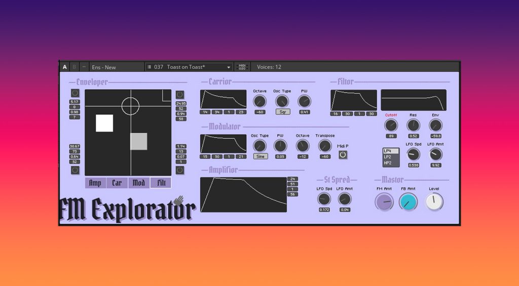 Native Instruments Reaktor FM Explorator