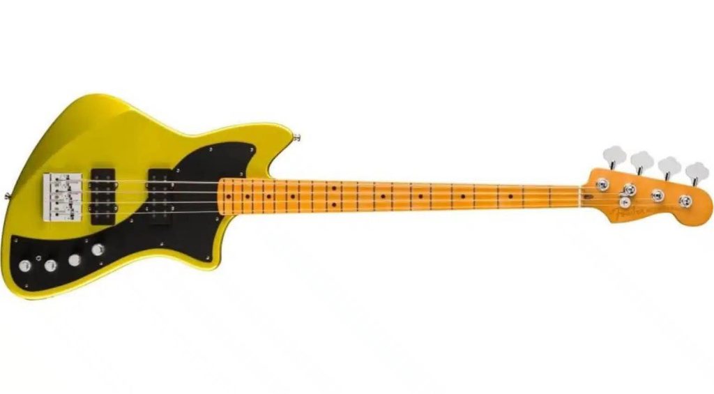 Fender Ultra II Meteora Bass Yellow