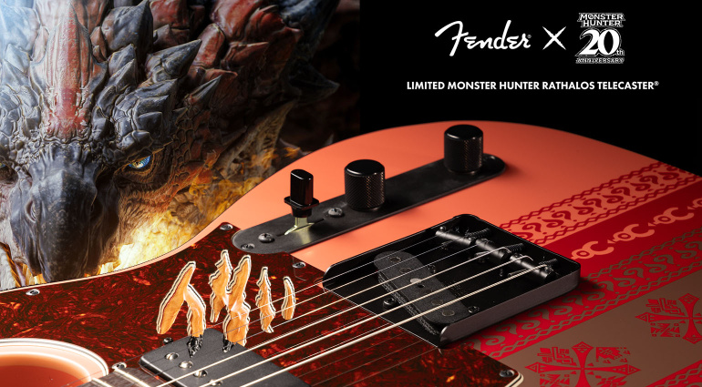 Fender Monster Hunter Rathalos Telecaster: Hunt the Blues