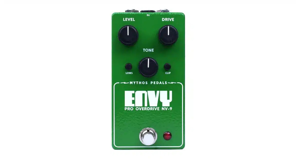 Mythos Pedals Envy Pro Overdrive NV-9