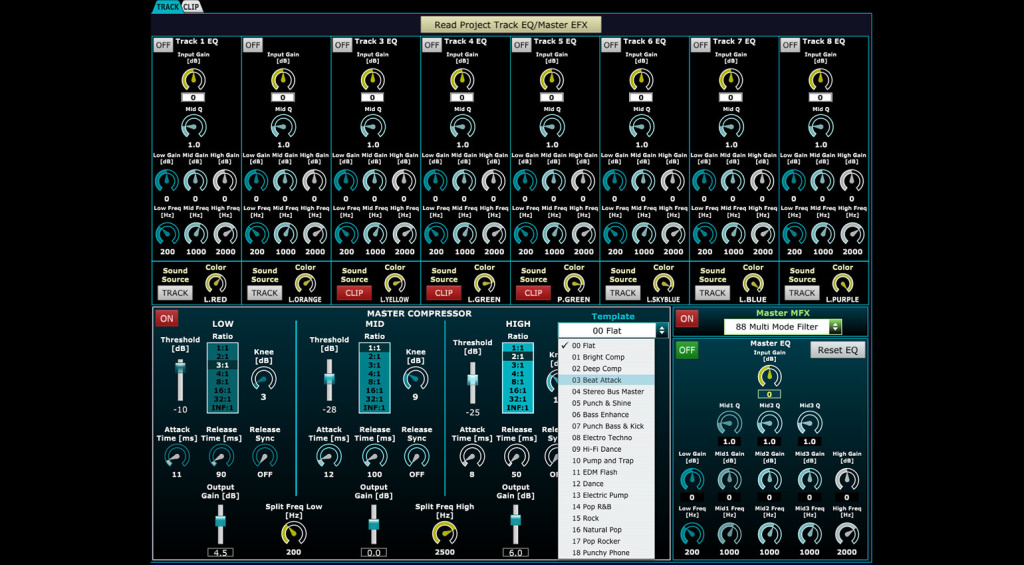 ZEN-Core editor for MC-101 and MC-707 project page