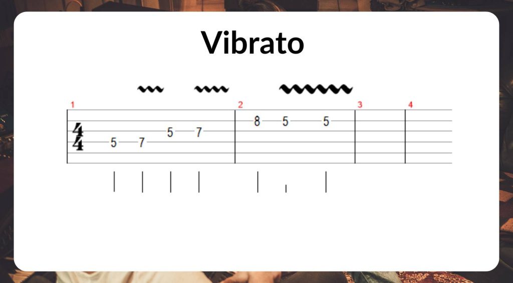 What is vibrato on guitar?