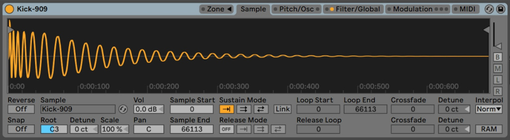 Sample Layering: Ableton Live Simpler