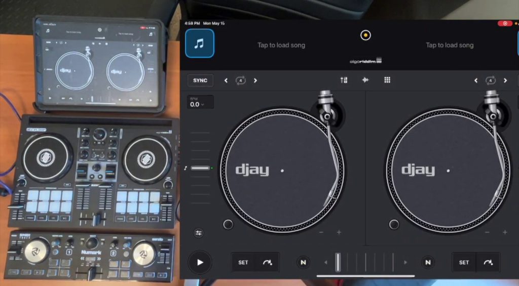 dj controlller hacks ipad