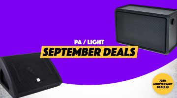 The Best Live Deals in September 2024 - Thomann's 70th Anniversary!