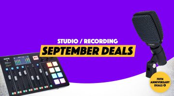 Thomann 70th Anniversary Studio Deals September 2024