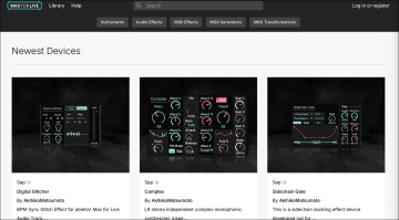 Maxforlive.com relaunched: The ultimate site for Ableton Live fans