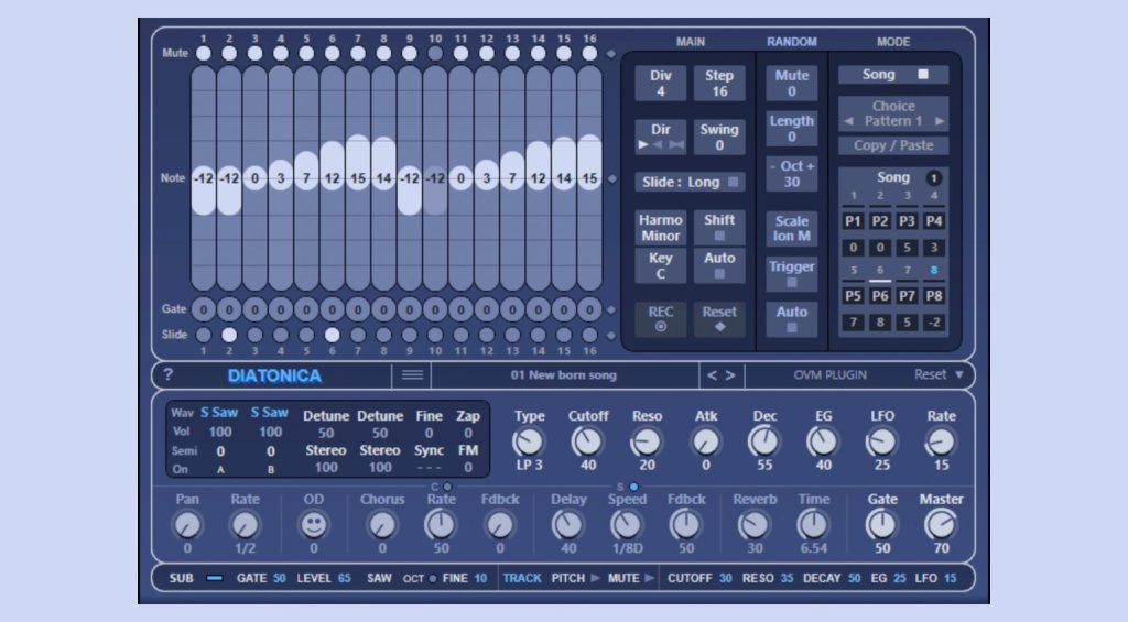 OVM Plugin Diatonica