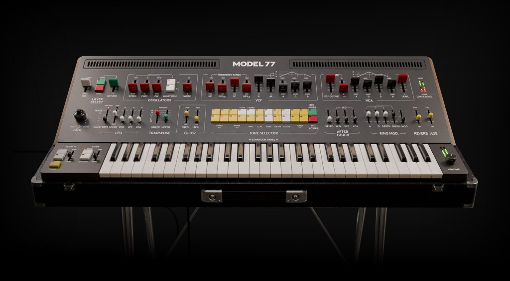 Softube Model 77 Dual Layer Synth render