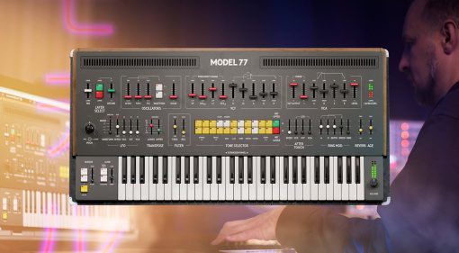 Softube Model 77 Dual Layer Synth lead